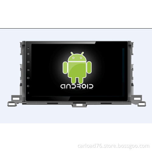 2 DIN Car DVD Player for 10.1in Android 4.2.2 Toyota Highlander 2015